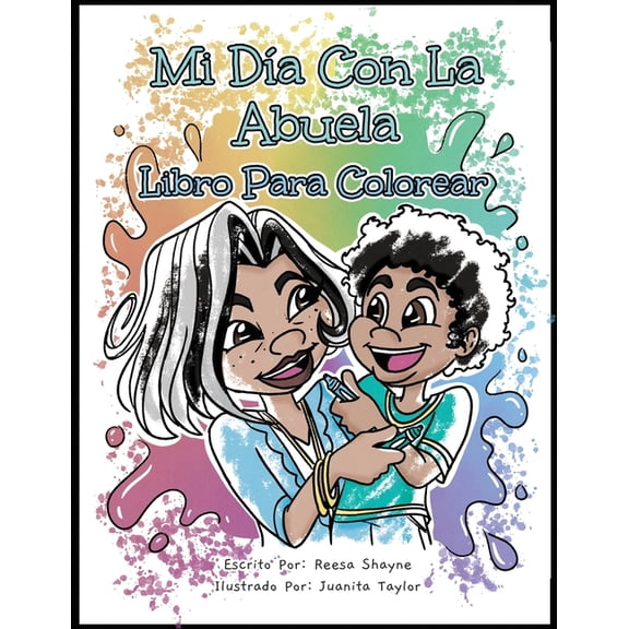 Mi Da con la Abuela: Libro Para Colorear, (Paperback)