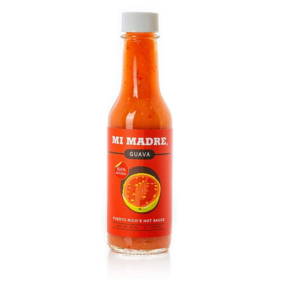 Mi Madre Guava Hot Sauce, 100% Natural, Gluten-Free, Allergen-Free, 5 oz