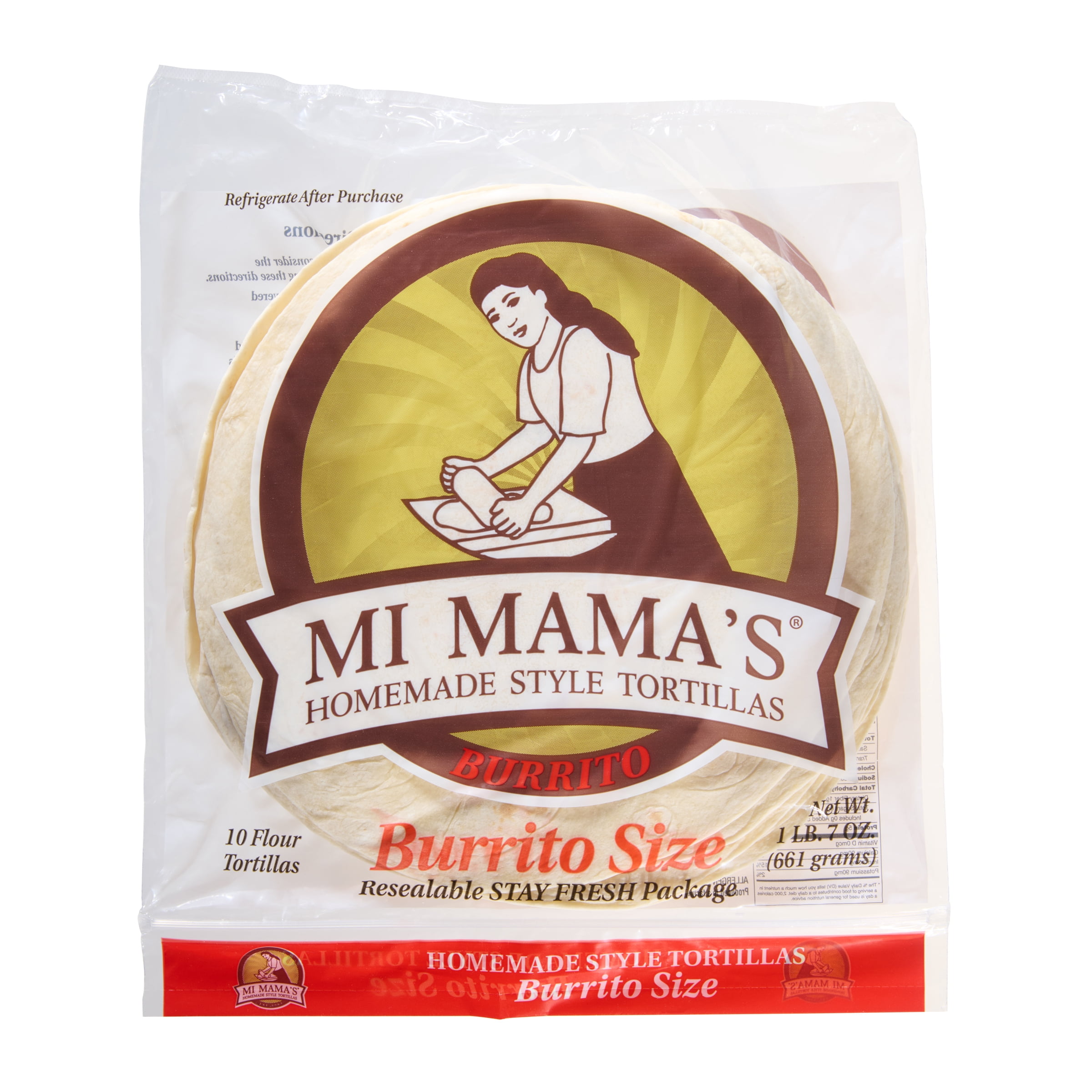 Mi Mama's Flour Tortillas, 23 oz