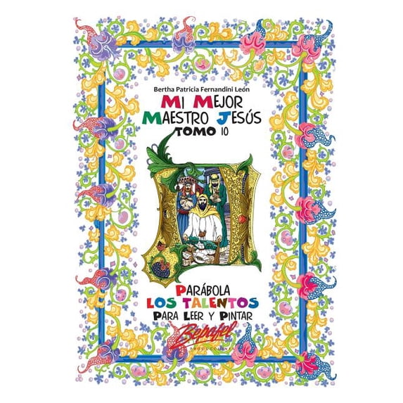 Mi Mejor Maestro Jesús - Las Parábolas Mi mejor maestro Jesús-Parábola Los Talentos: Para leer y pintar, Book 10, (Paperback)
