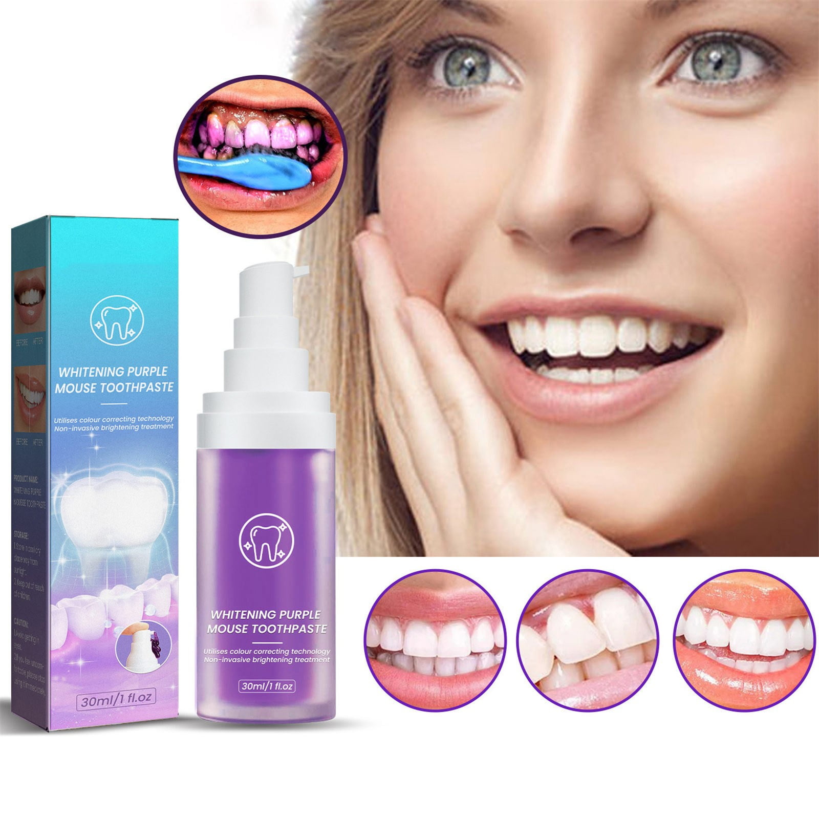 Mi Paste for Teeth Mint Teeth ning Sensitive Gums Natural Toothpaste