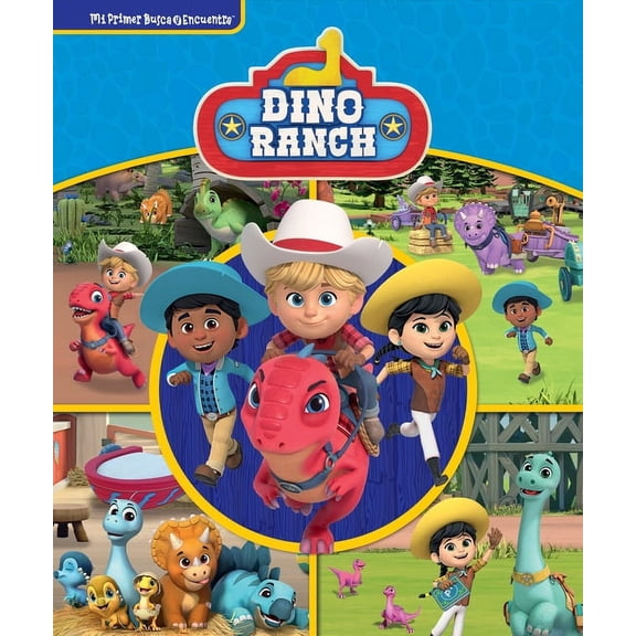 Mi Primer Busca Y Encuentra (First Look Dino Ranch: Mi Primer Busca Y Encuentra (First Look and Find), (Hardcover)