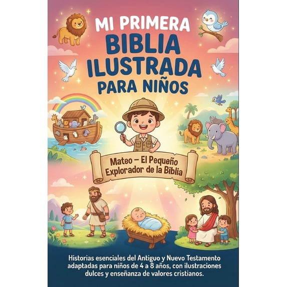Mi Primera Biblia Ilustrada para Niños, (Paperback)