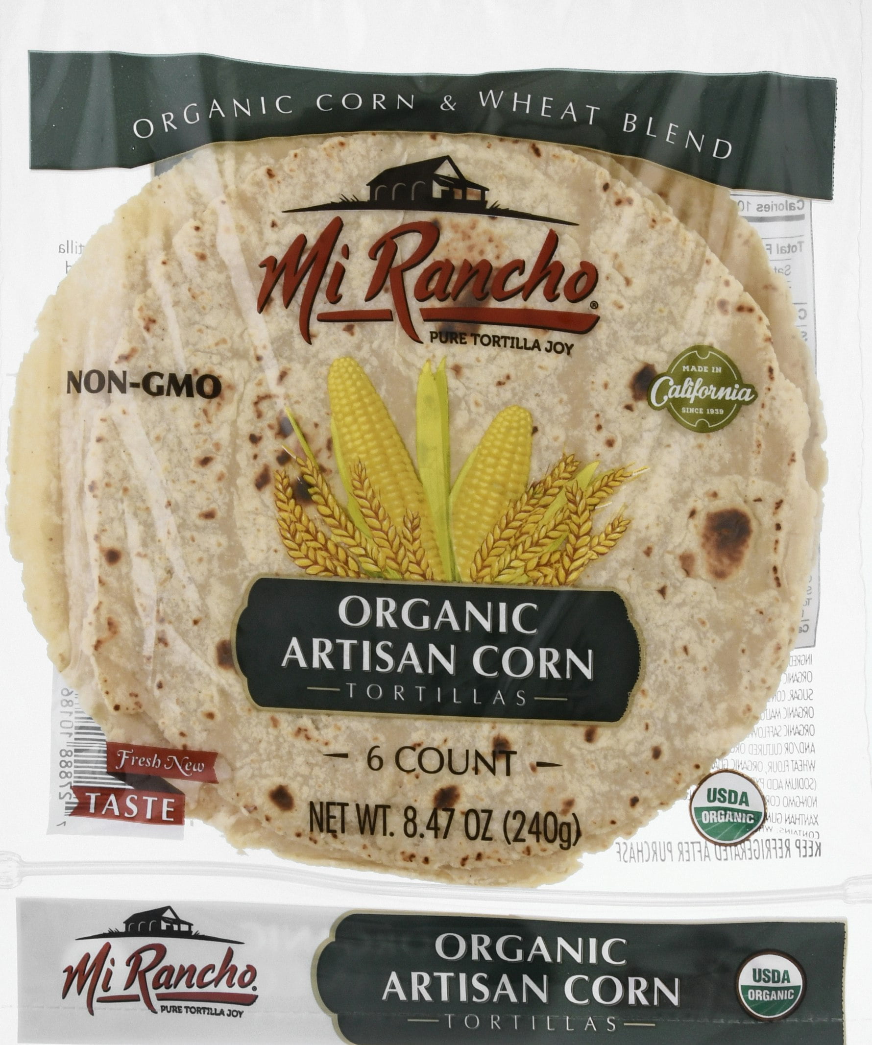 Mi Rancho Artisan Corn Tortillas 6 Count 8.47 oz (Pack Of 10)
