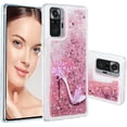 thumbnail image 1 of for Mi Redmi Note 10 Pro Case for Women,Case for Mi Redmi Note 10 Pro Max,Glitter Bling Liquid Sparkle Painted Quicksand Flowing Case Cover for Xiaomi Redmi Note 10 Pro Max XY High Heel, 1 of 14
