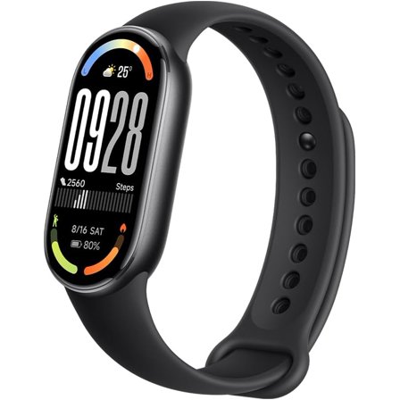 Mi Smart Band 10 (2025) Global Version - 1.72" AMOLED Display | 21 Days Battery Life | Touchscreen, Multi-Sport Tracker, Activity Tracker, Heart Rate Monitor | BT5.4 - (Midnight Black)