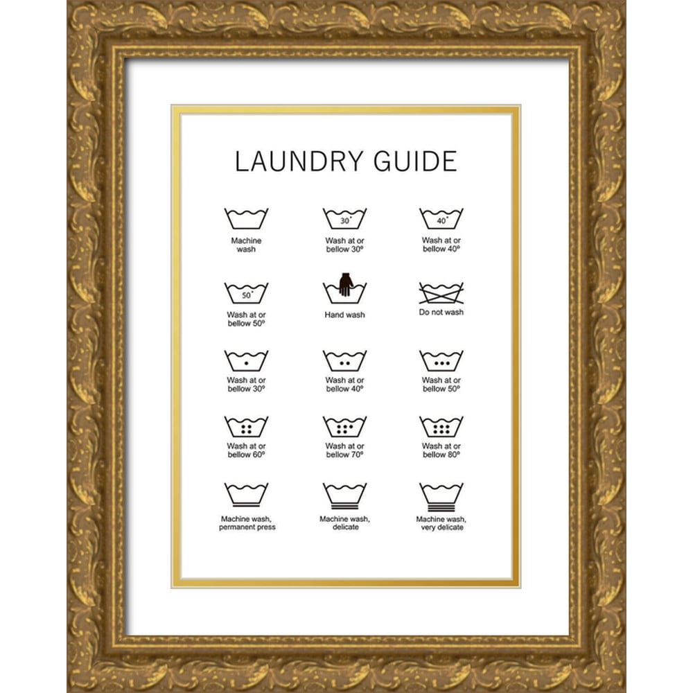 Mi, Suki 11x14 Gold Ornate Wood Framed with Double Matting Museum Art ...