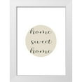 thumbnail image 1 of Mi, Suki 11x14 White Modern Wood Framed Museum Art Print Titled - Home Sweet Home, 1 of 4