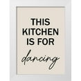 thumbnail image 1 of Mi, Suki 24x32 White Modern Wood Framed Museum Art Print Titled - This Kitchen is for Dancing, 1 of 4