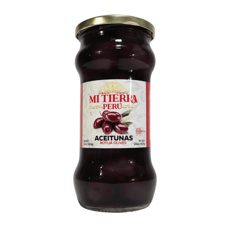 Mi Tierra Peru Aceitunas Botija Olives x 20 oz.