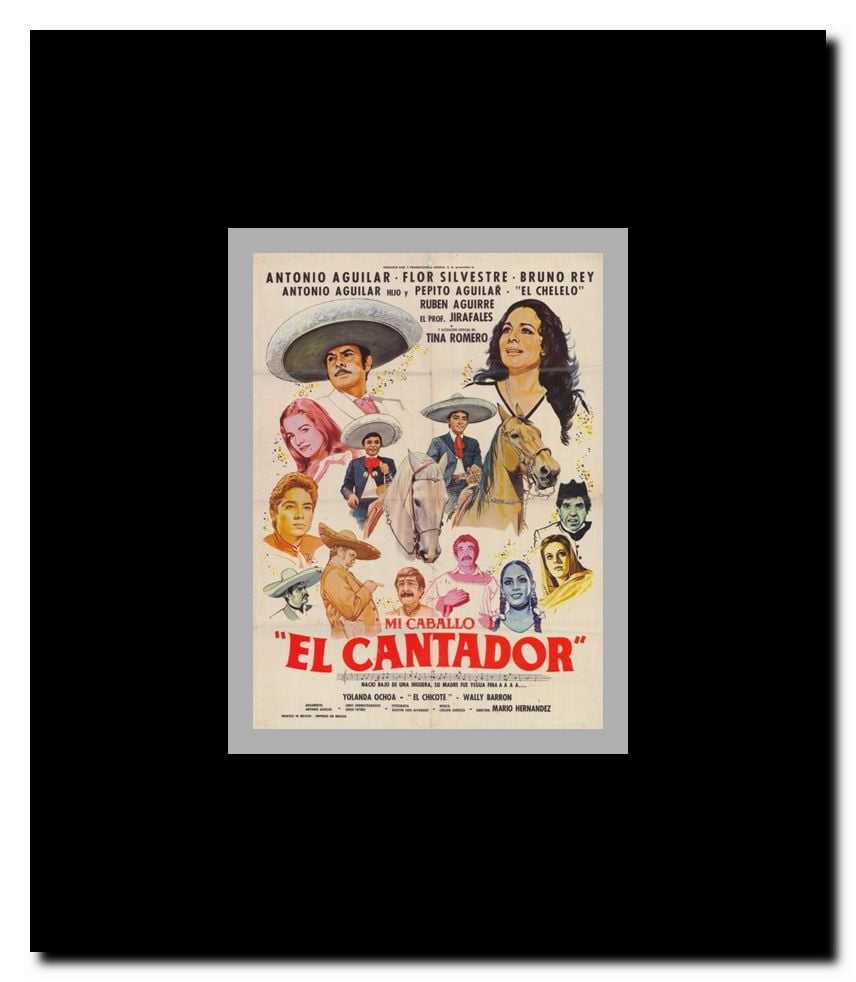 Mi caballo el cantador Framed Movie Poster