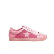 MI.IM SANDY Washed Vintage Star Sneakers Low Top Lace-Up Walking Shoes for Women