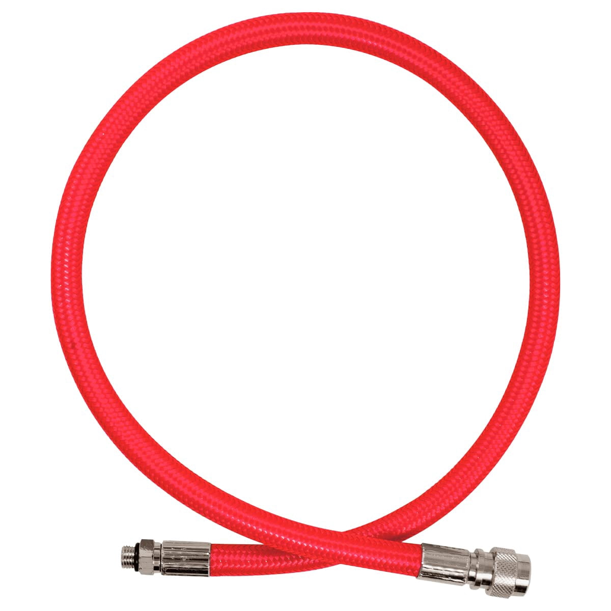 MiFlex BC/Drysuit Quick Disconnect Hoses (Red, 32 Inch)