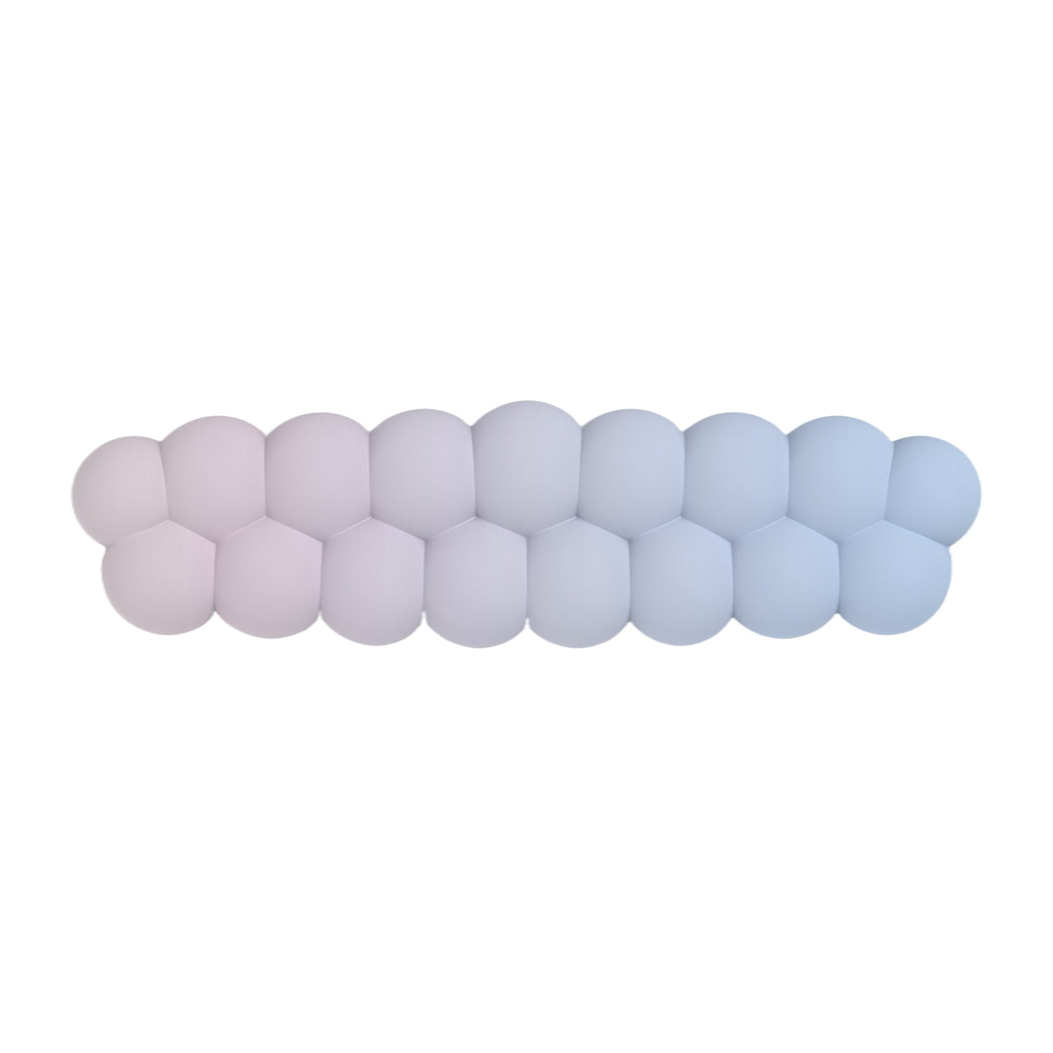 MiFuny Puff Clouds Wrist Rest for Mechanical Keyboard, Pillow Soft Palm Support for 61-96% Mechanical Keyboards Ergonomic Palm Support , Waterproof & Easy To Clean