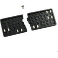 thumbnail image 1 of MiFuny W64 Wireless Split Keyboard 2.4Ghz 66 Keys Ergonomic Hotswappable 60% Layout 3D PLA Vial All Key Programmable Independent Gaming Keyboard Kit, 1 of 9