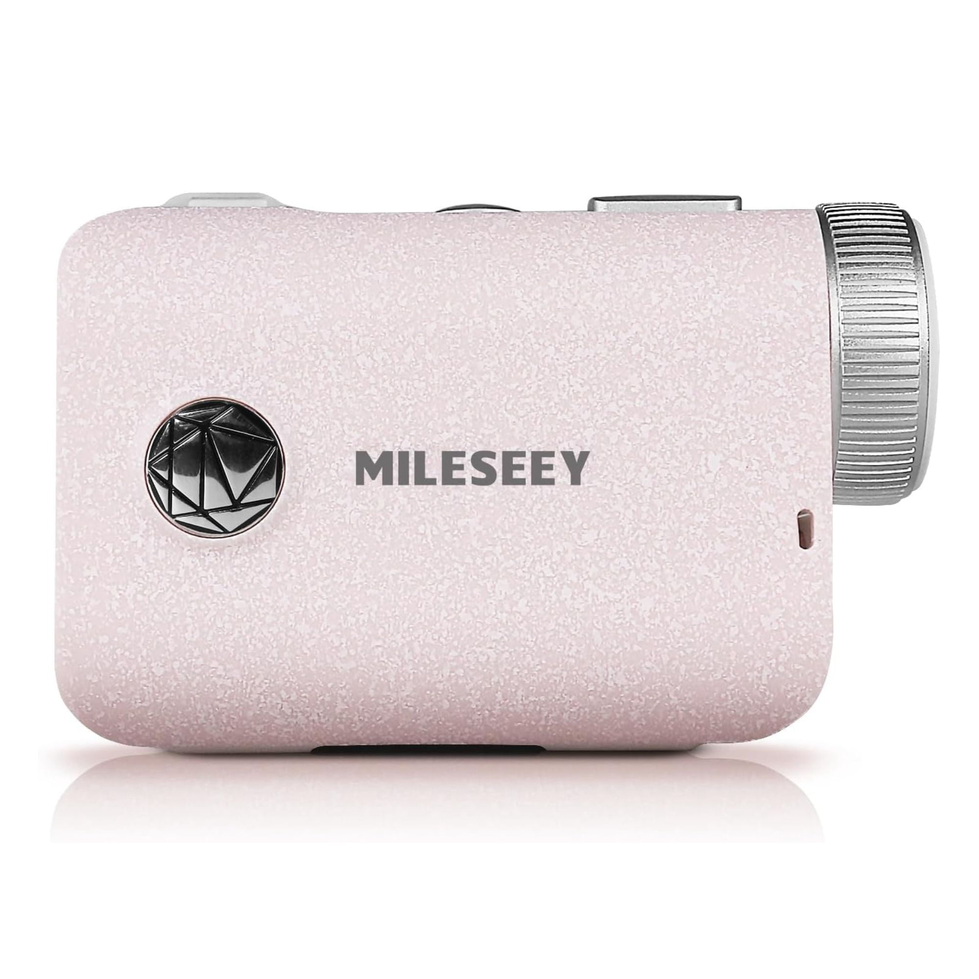 MiLESEEY PF1 Pocket Golf Range Finder | IP65 Waterproof, 1000 Yards Rechargeable Laser Range Finder Golfing, Fast Flag Pole Locking Vibration - Pink