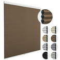 thumbnail image 1 of MiLin 100% Blackout Cordless Cellular Shades Cellular Blinds for Windows Heat Insulation UV Protection Honeycomb Design Blinds and Shades Room Darkening Shades (Blackout Brown, 55 1/2" W X 60" H), 1 of 6