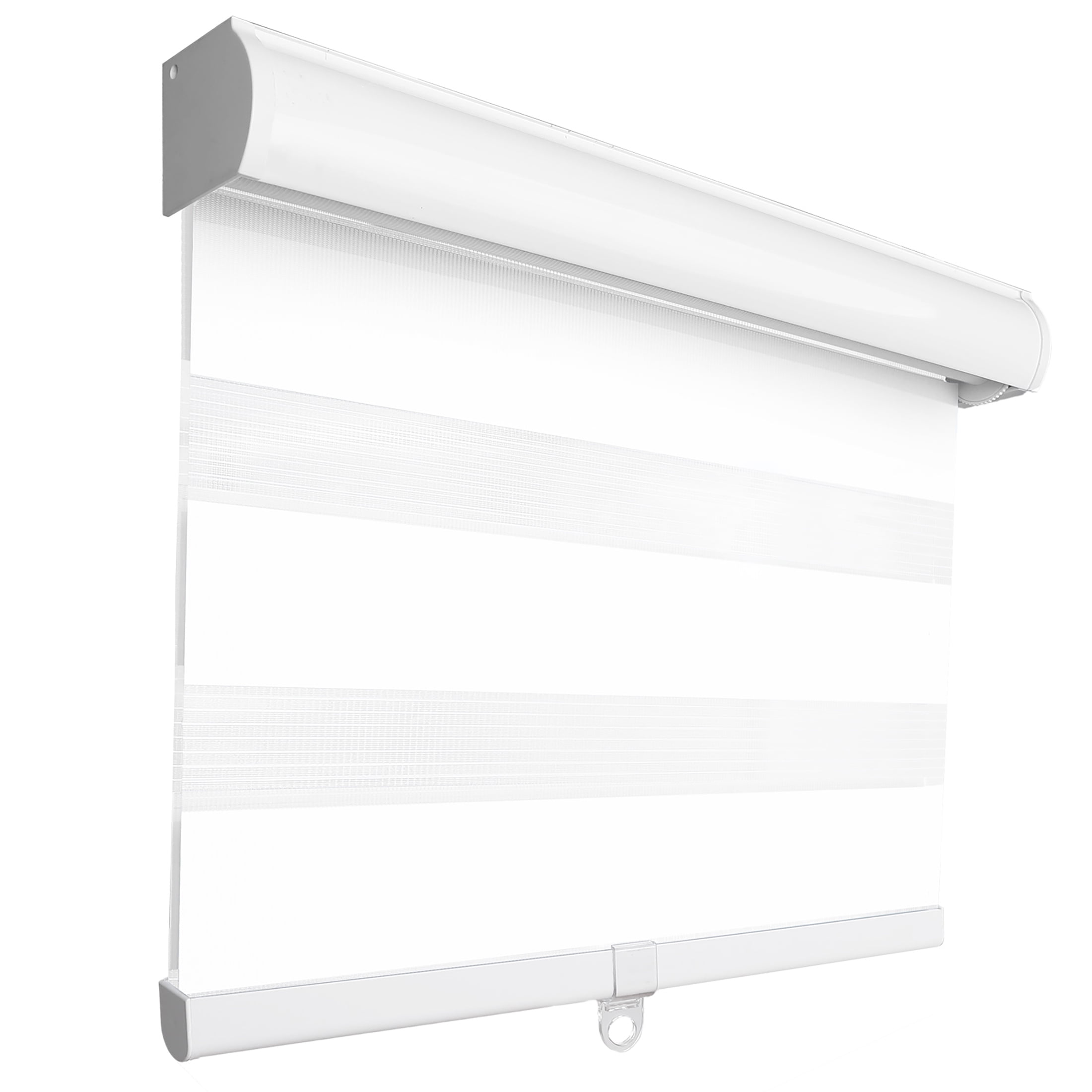 MiLin Cordless Zebra Blinds Window Shades, Light Control for Day and
