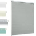 thumbnail image 1 of MiLin No Drill Cellular Shades - Cordless Cellular Blinds No Tools for Indoor Windows Bottom Up Blinds Tension Shades Easy to Install for Home Office (Light Filtering, Grey, 17 1/2" W X 55" H), 1 of 6