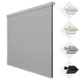 thumbnail image 1 of MiLin No Drill Cordless Cellular Shades Color-Matched No Tools Cellular Shades Honeycomb Design Blinds Shades for Window Room Office (Blackout Grey, 54 1/4" W X 72" H), 1 of 5