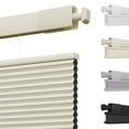 thumbnail image 1 of MiLin Top Down Bottom Up Cordless Cellular Shades No Drill Color-Matched No Tools Cellular Blinds for Windows Honeycomb Design Indoor Shades (Blackout Creamy, 59" W X 60" H), 1 of 6