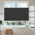thumbnail image 1 of MiLin Top Down Bottom Up Cellular Blinds for Windows Cordless Cellular Shades Honeycomb Design Room Darkening Shades for Home, Bedroom, Office (Blackout Black, 55 1/2" W X 72" H), 1 of 6