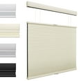 thumbnail image 1 of MiLin Top Down Bottom Up Cordless Cellular Shades Color-Matched Cellular Blinds for Windows Honeycomb Design Blinds Shades (Blackout Creamy, 45 1/2" W X 72" H), 1 of 6