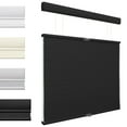 thumbnail image 1 of MiLin Top Down Bottom Up Cordless Cellular Shades Color-Matched Cellular Blinds for Windows Honeycomb Design Blinds Shades (Light Filtering, Black, 31"W X 72"H), 1 of 6