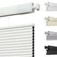 thumbnail image 1 of MiLin Top Down Bottom Up Cordless Cellular Shades No Drill Color-Matched No Tools Cellular Blinds for Windows Honeycomb Design Indoor Shades (Blackout White, 40 3/4" W X 72" H), 1 of 6