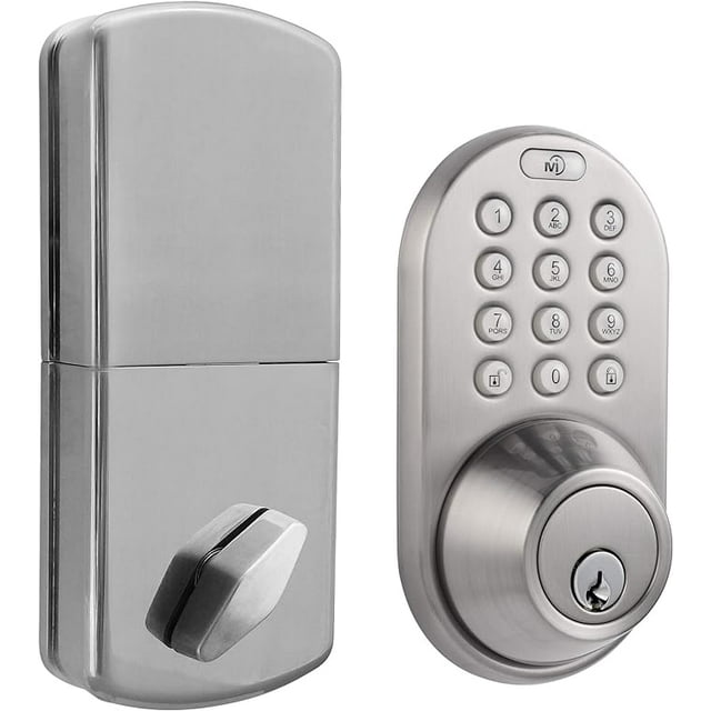 MiLocks Keyless Entry Door Lock with Electronic Keypad, Digital Smart ...
