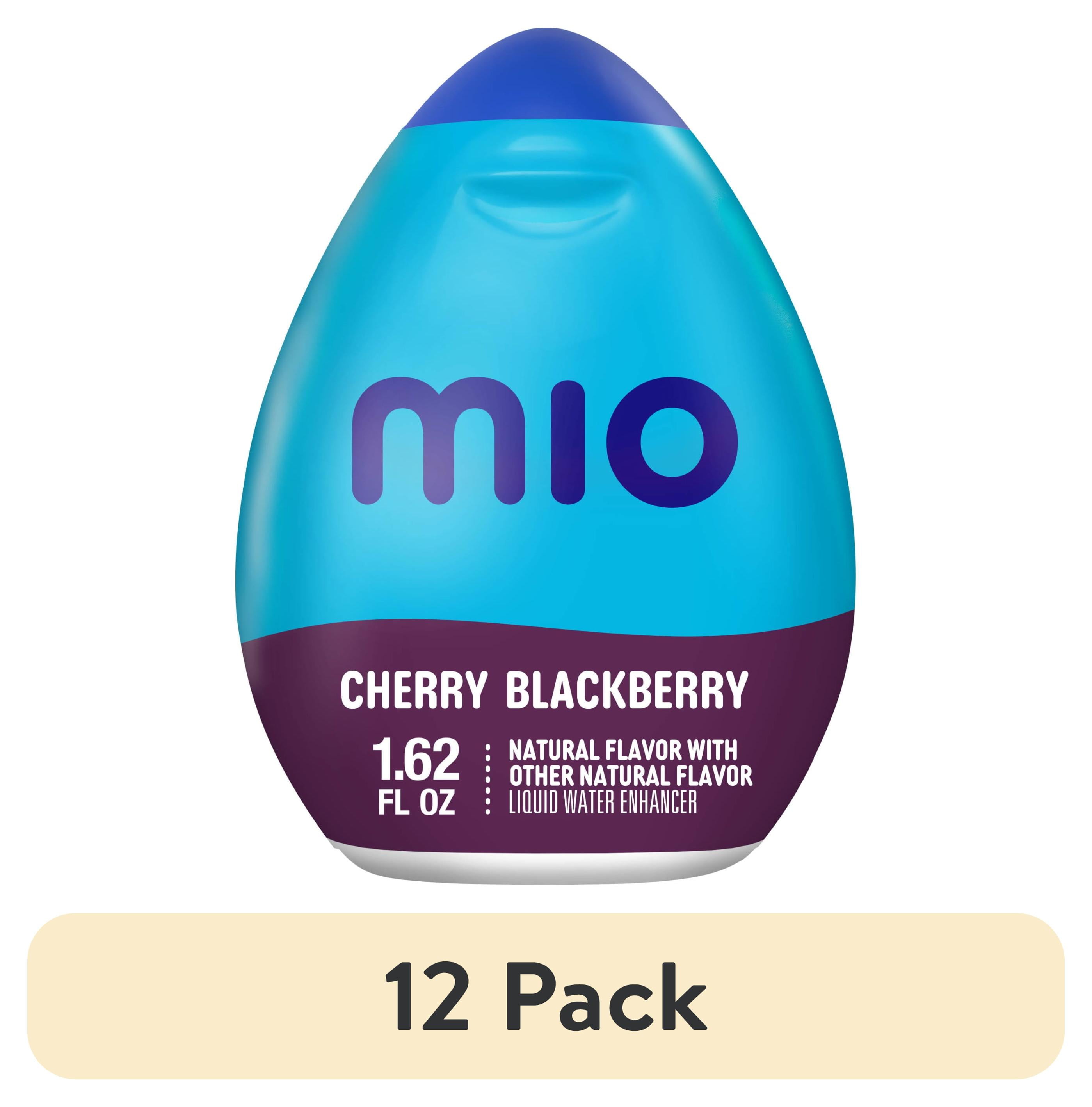 (12 pack) MiO Cherry Blackberry Sugar Free Water Enhancer, 1.62 fl oz Bottle