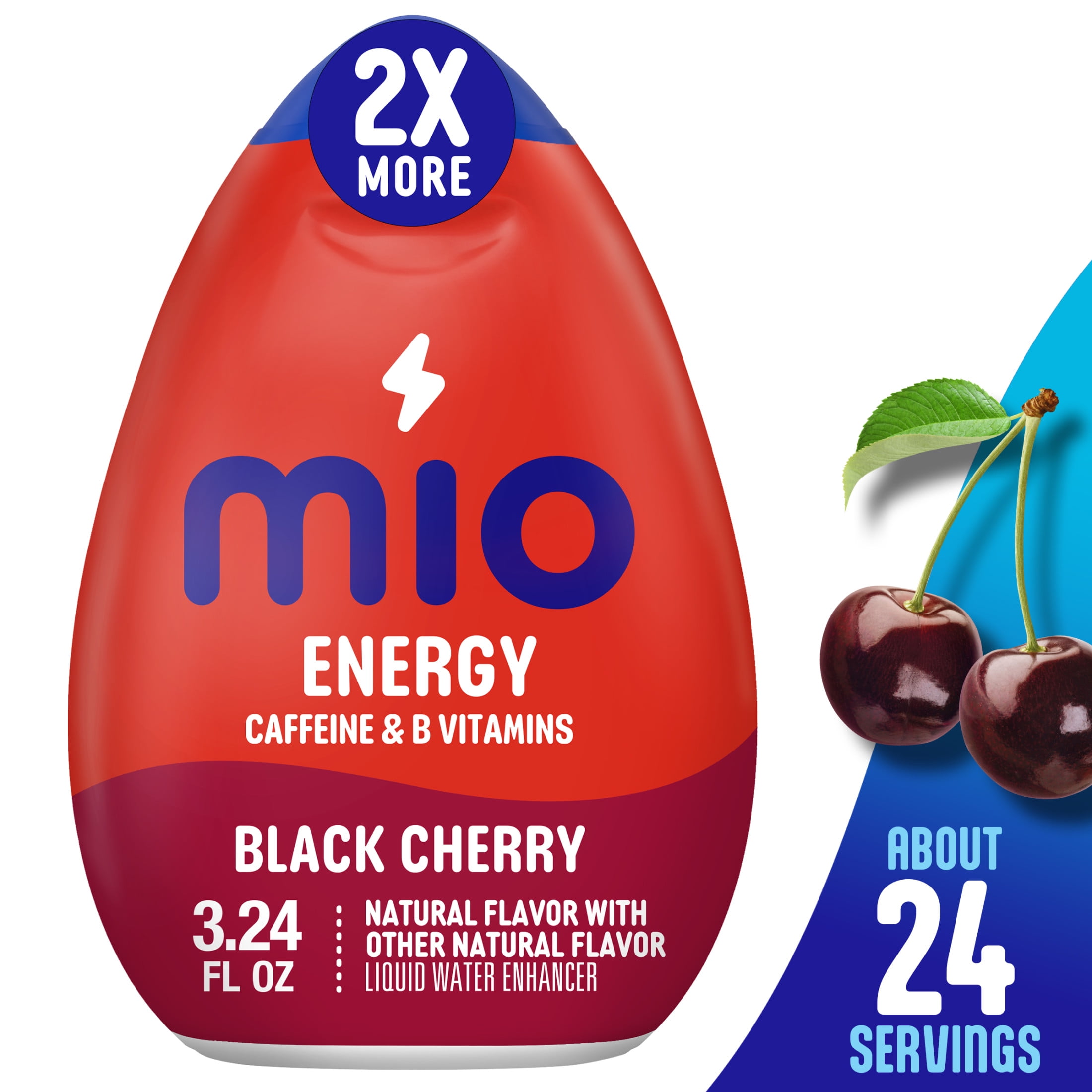 いいネット通販 - 全国送料無料でお届けします MiO Hydration Enhancer, Water Sugar Zero Cherry Black Energy 邦楽
