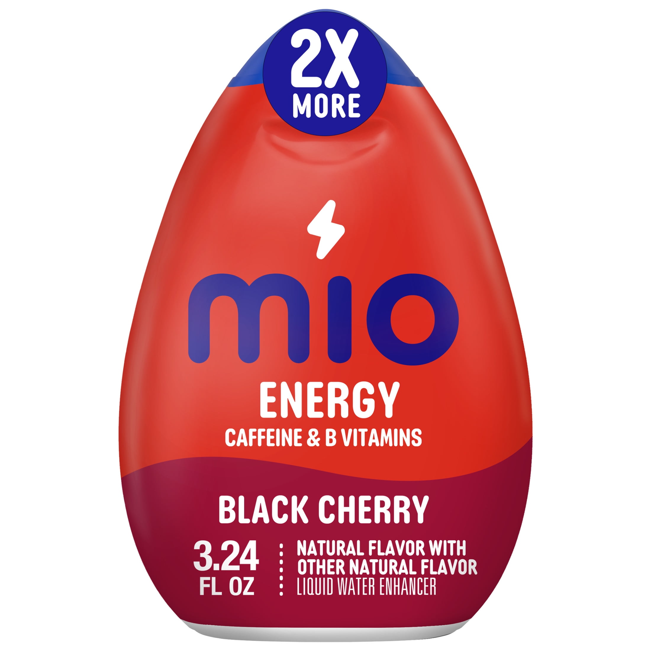 Mi & O Energy Black Cherry Liquid Water Enhancer 3.24 fl oz with
