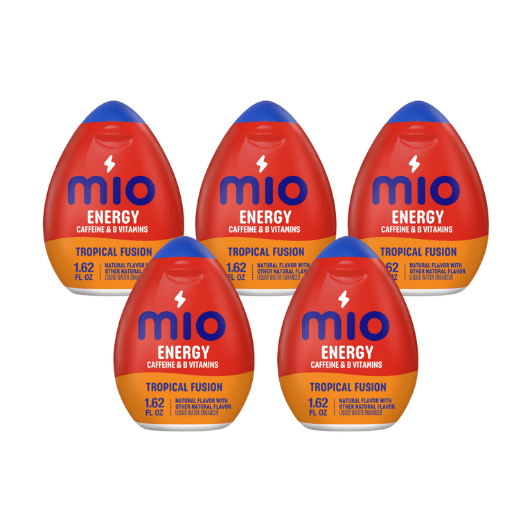 MiO Energy Tropical Fusion Flavored Drink, Caffeine Enhanced