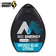 thumbnail image 1 of MiO Energy Wicked Blue Citrus Naturally Flavored Liquid Water Enhancer with Caffeine & B Vitamins, 1.62 fl oz Bottle, 1 of 21