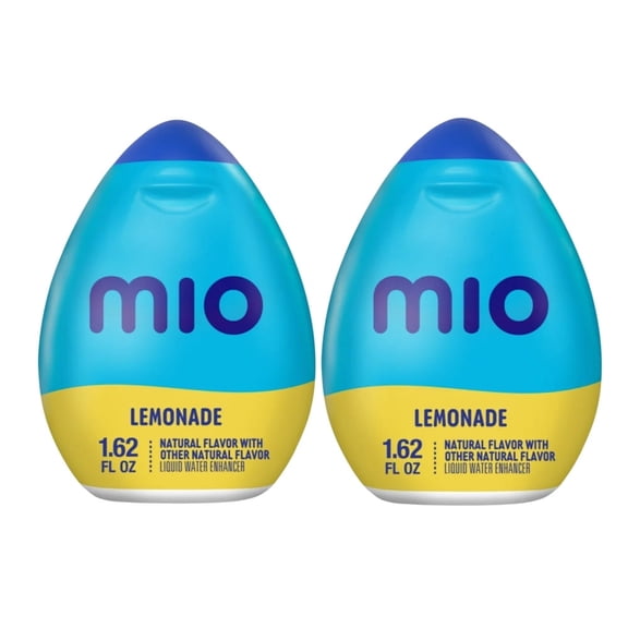 MiO Lemonade Sugar Free Water Enhancer, 1.62 fl oz Bottle (2 Pack)