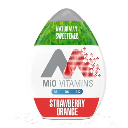 MiO Vitamins Strawberry Orange Sugar Free Water Enhancer, 1.62 fl oz Bottle