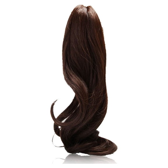 Mia Clip-N-Pony Instant Ponytail Medium Brown