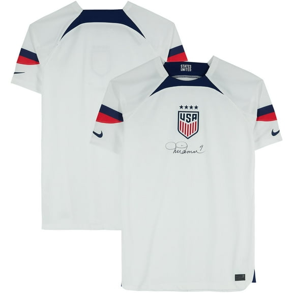 Mia Hamm USWNT Autographed 2022-23 White Replica Jersey - Fanatics Authentic Certified