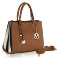thumbnail image 1 of Mia K. Collection Juniper Top Handle Satchel, 1 of 6