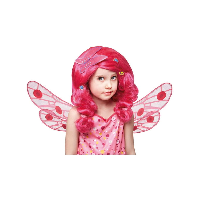 Mia & Me Pink Childs Wig Mia & Me Pink Childs Wig