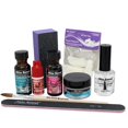 Mia Secret Acrylic Nail Kit 1/2 oz liquid monomer, 1/2 oz clear
