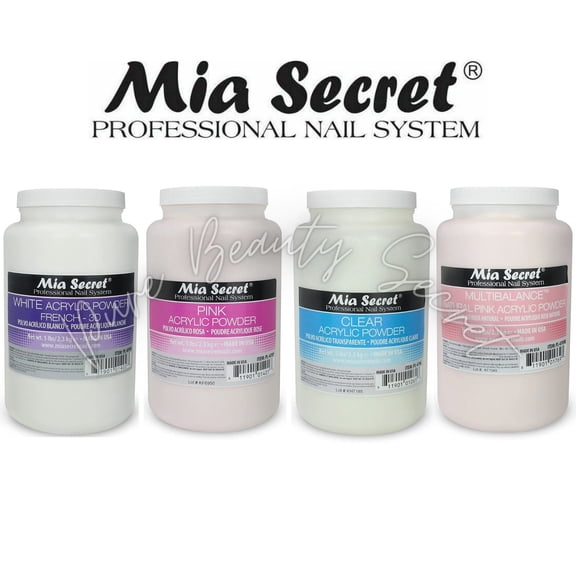 Mia Secret Acrylic Powder 5 LBS x 4