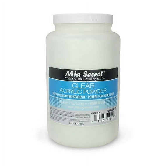 Mia Secret Acrylic Powder Clear 5 LBS/80 OZ) ( PL470-C )