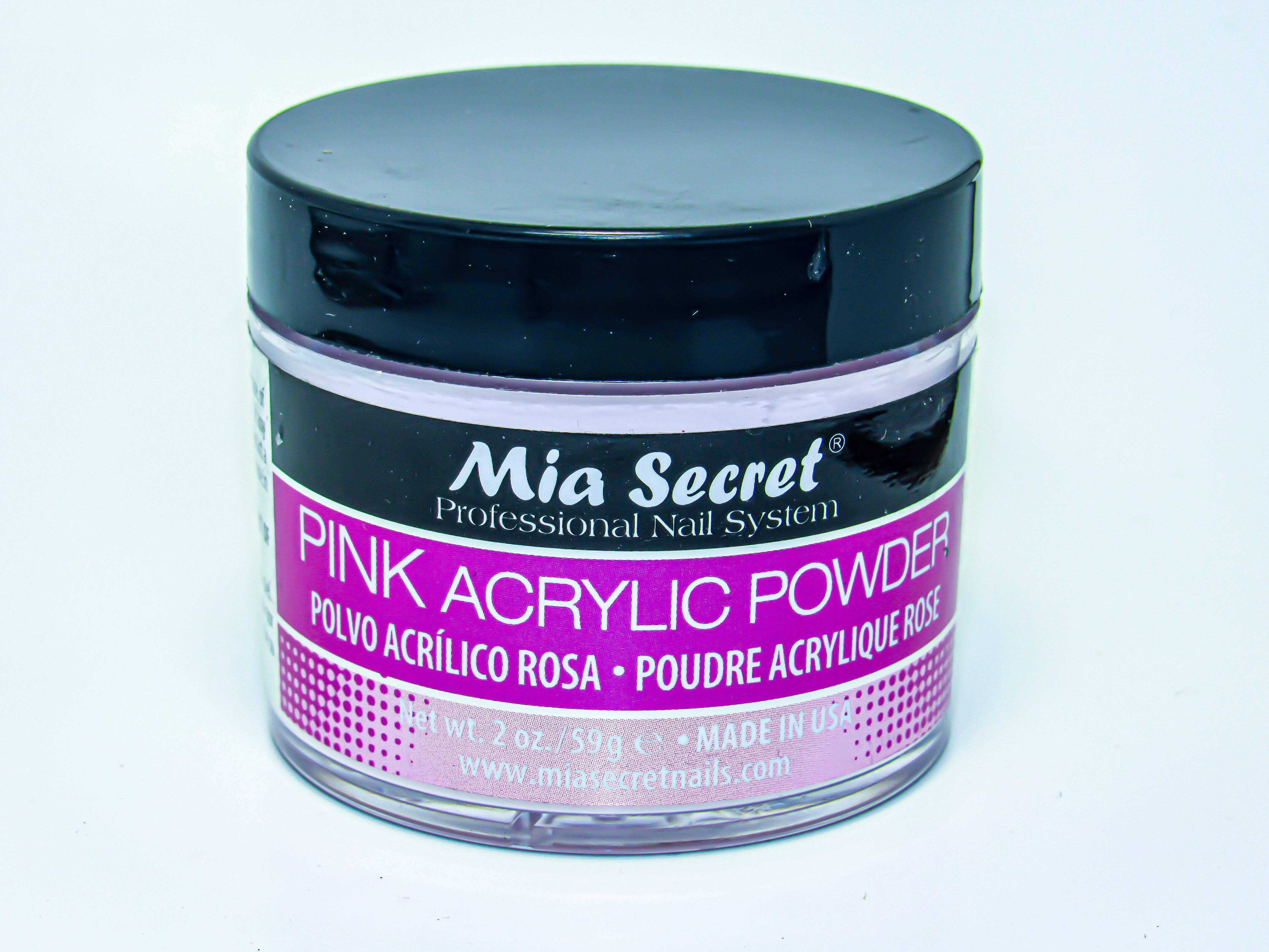Mia Secret Acrylic Powder Pink 4 oz. - Pink