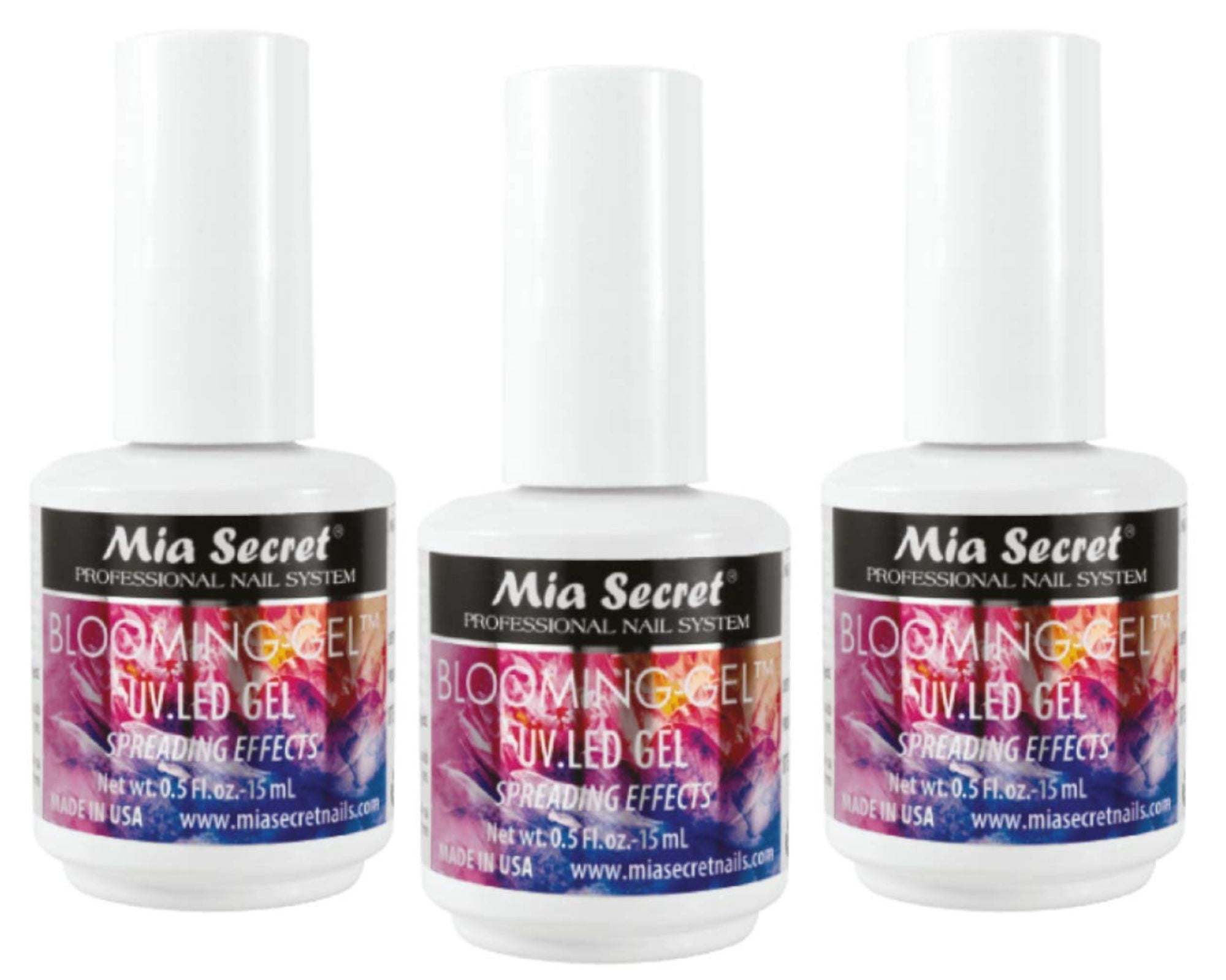 Mia Secret Blooming Gel UV LED Gel (BMG-38) x 3