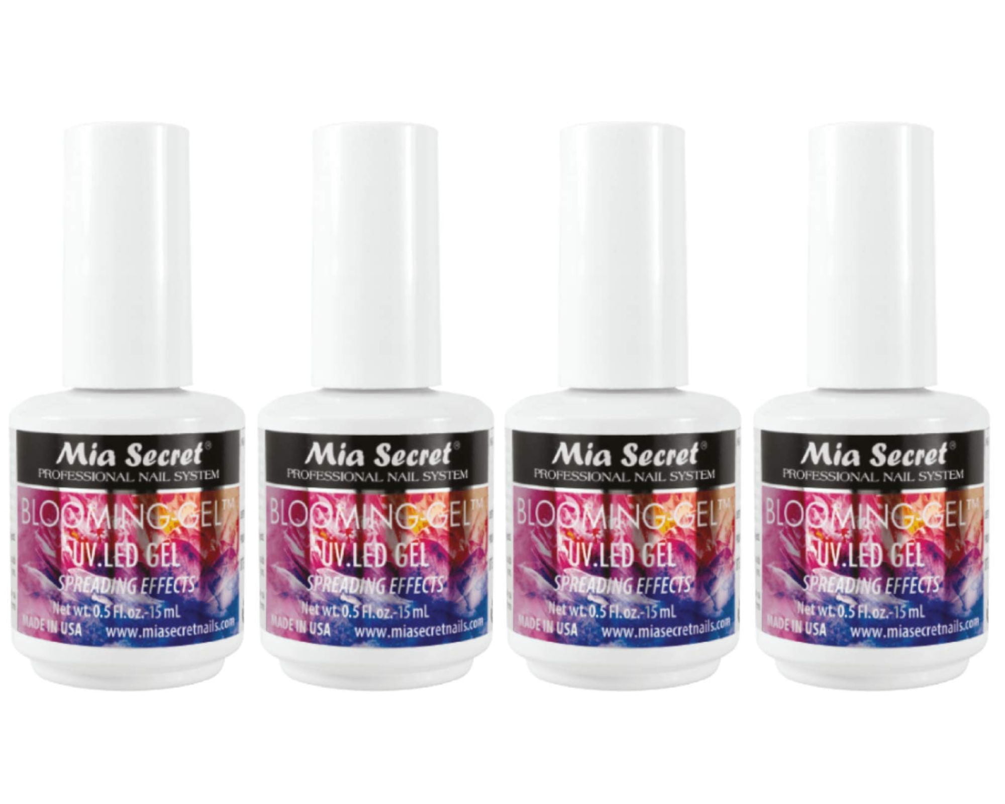 Mia Secret Blooming Gel UV LED Gel (BMG-38) x 4