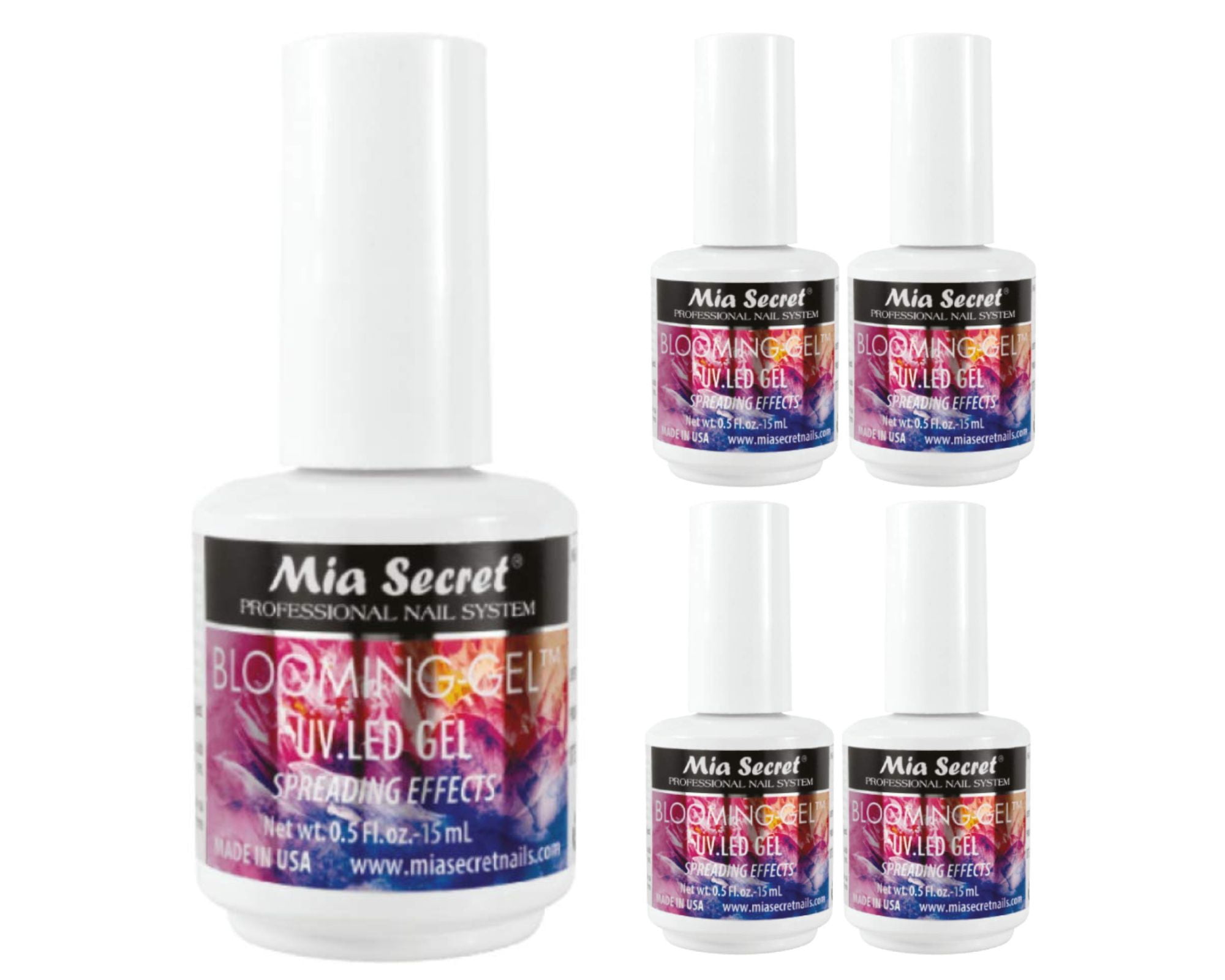 Mia Secret Blooming Gel UV LED Gel (BMG-38) x 5
