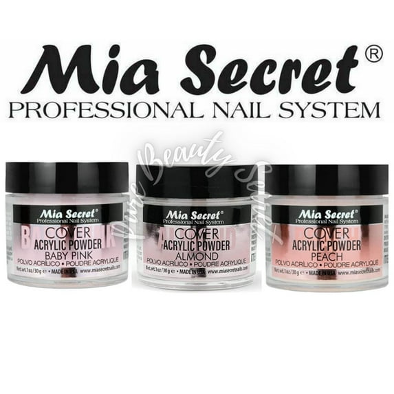 Mia Secret COVER (Baby Pink/Almond/Peach) 1oz;3pc