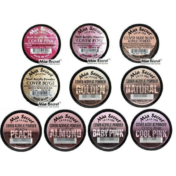 Mia Secret COVER Powder - 0.5 oz; ALL 10 Colors